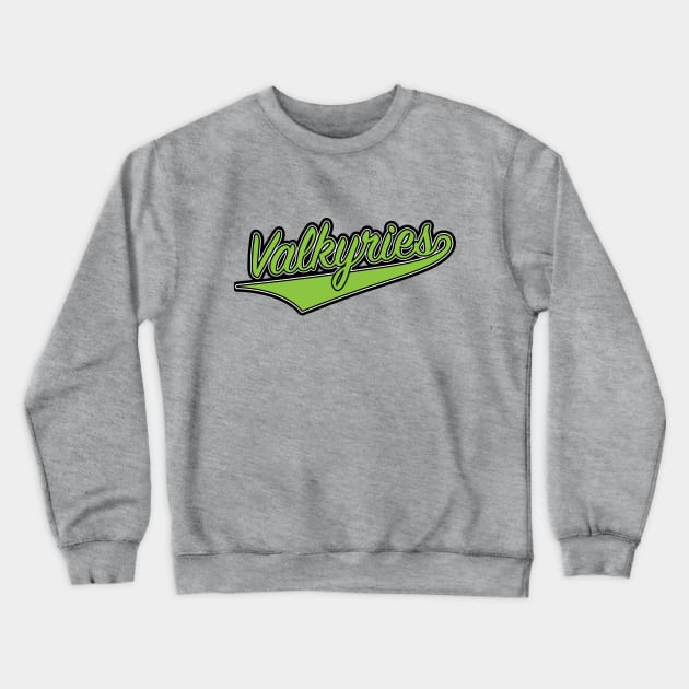 Valkyries Swoosh Crewneck Sweatshirt by juggernautjess